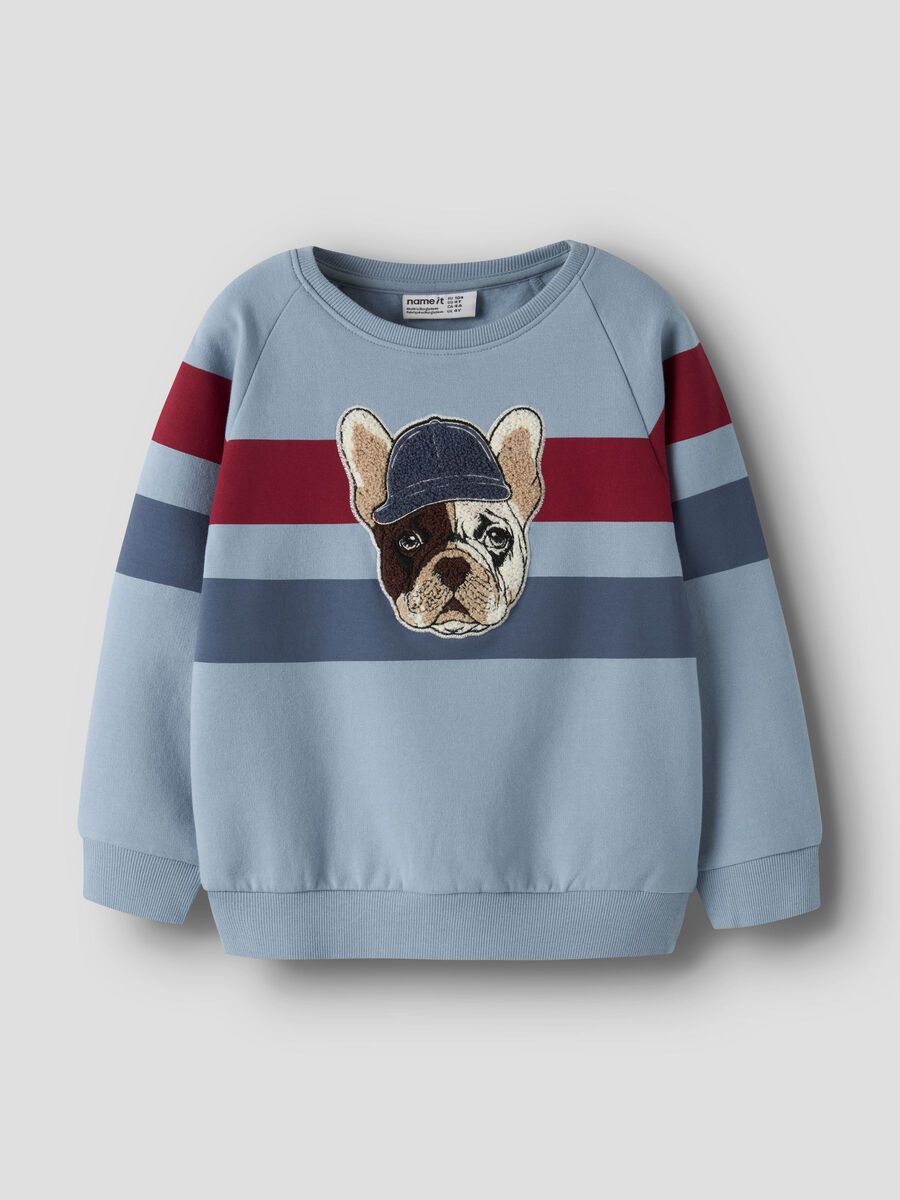 Carousel image 1 REGULAR FIT SWEATSHIRT, Ashley Blue