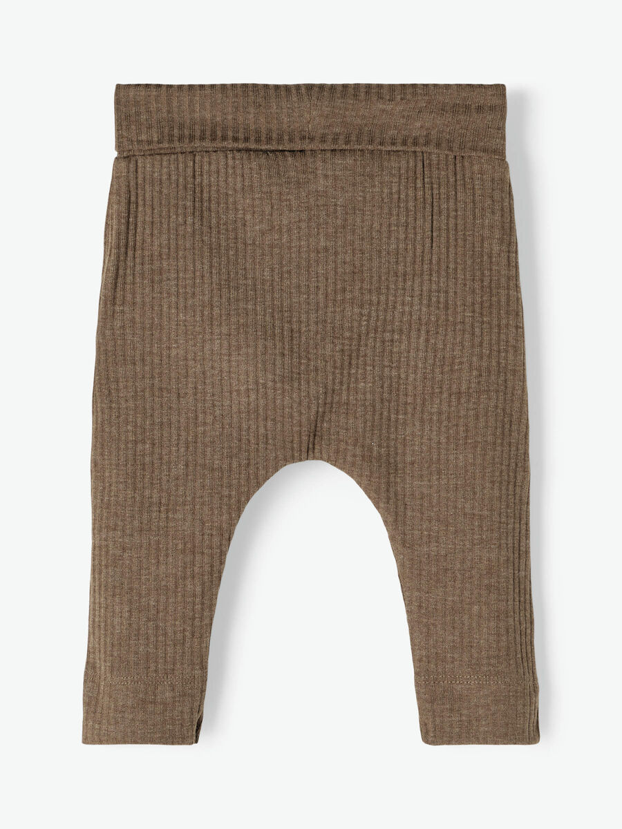 Carousel image - EXTRA SLIM FIT RIB TROUSERS, Desert Palm | 3