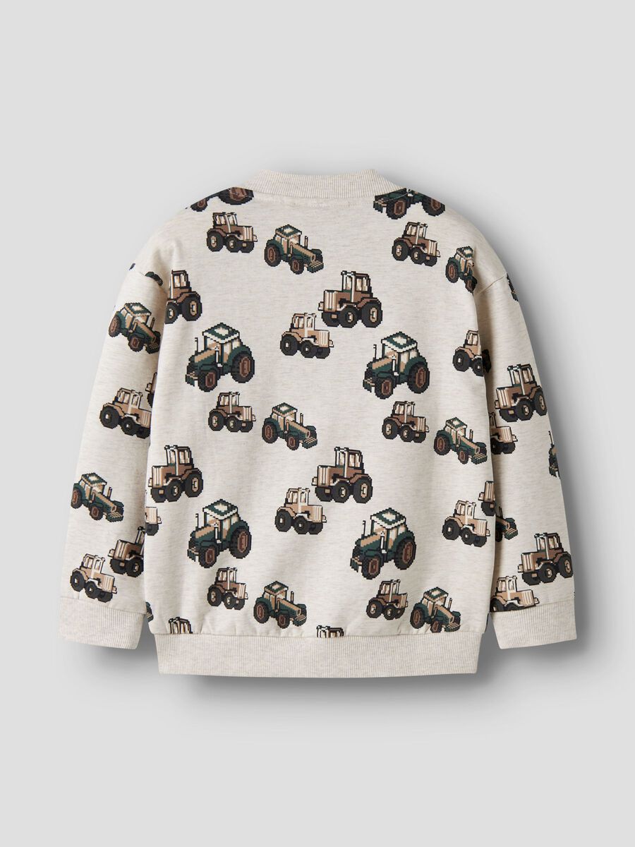 Product carousel image 2 SWEAT CARDIGAN, Peyote Melange