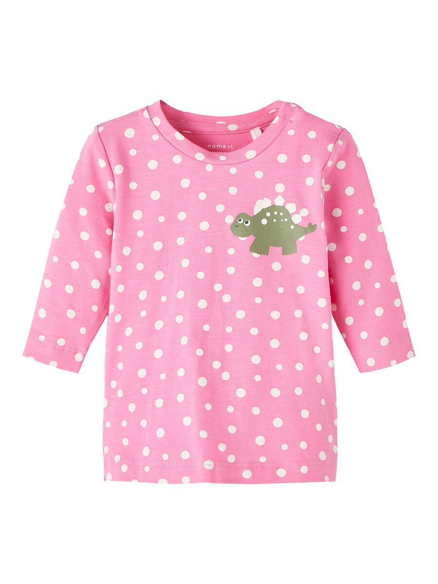 France SLEEVED Baby IT® | TOP Pink REGULAR LONG NAME | FIT - Girls\'