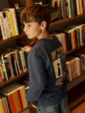 Product image thumbnail - REGULAR FIT SWEATSHIRT, Vintage Indigo | 1