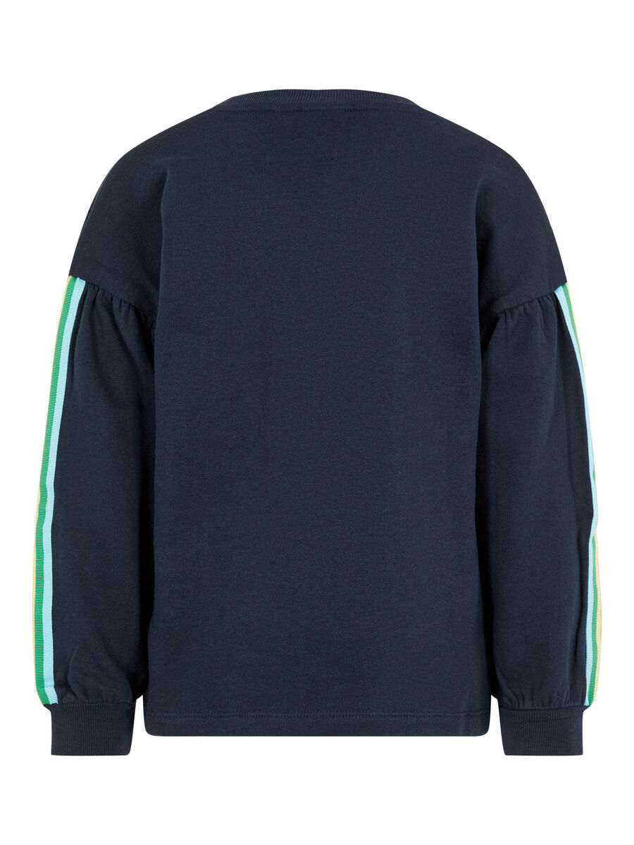 Name it REGNBÅGSFÄRGAD PANELRAND - SWEATSHIRT, Dark Sapphire, highres - 13165729_DarkSapphire_002.jpg