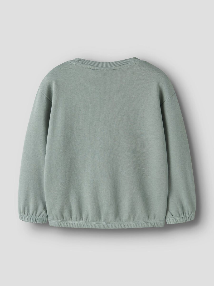 Product carousel image - REGULAR FIT SWEATSHIRT, Green Milieu | 2