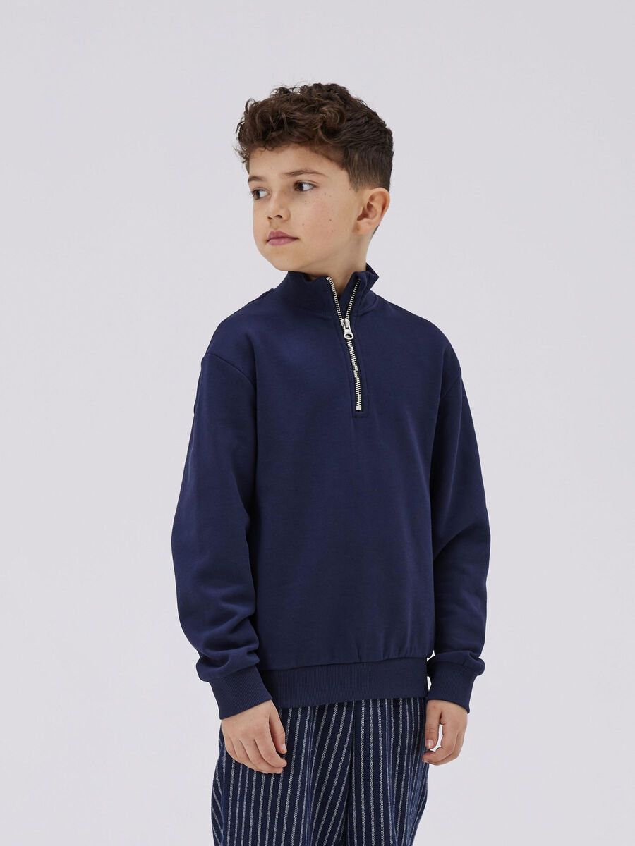 Product carousel image 1 COUPE CLASSIQUE SWEAT-SHIRT, Navy Blazer