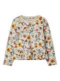 Name it FLORAL PRINT LONG-SLEEVED T-SHIRT, Peyote Melange, highres - 13183603_PeyoteMelange_001.jpg