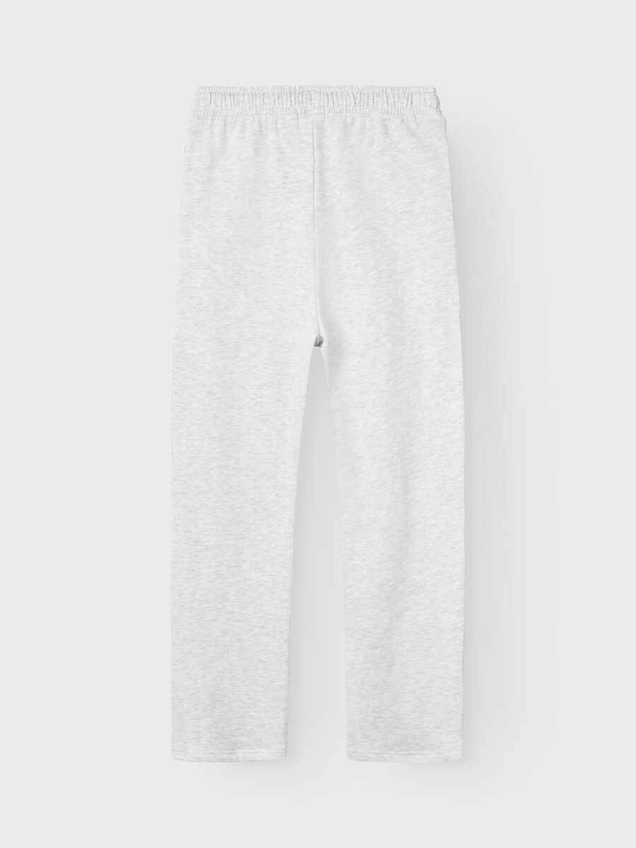 Carousel image - STRAIGHT LEG JOGGINGBROEK, Light Grey Melange | 4