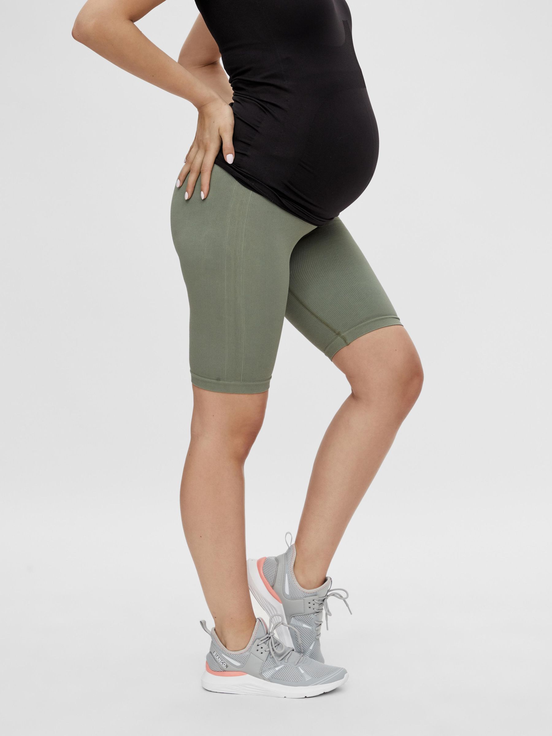 MLRUBY MATERNITY BIKE SHORTS (Green 