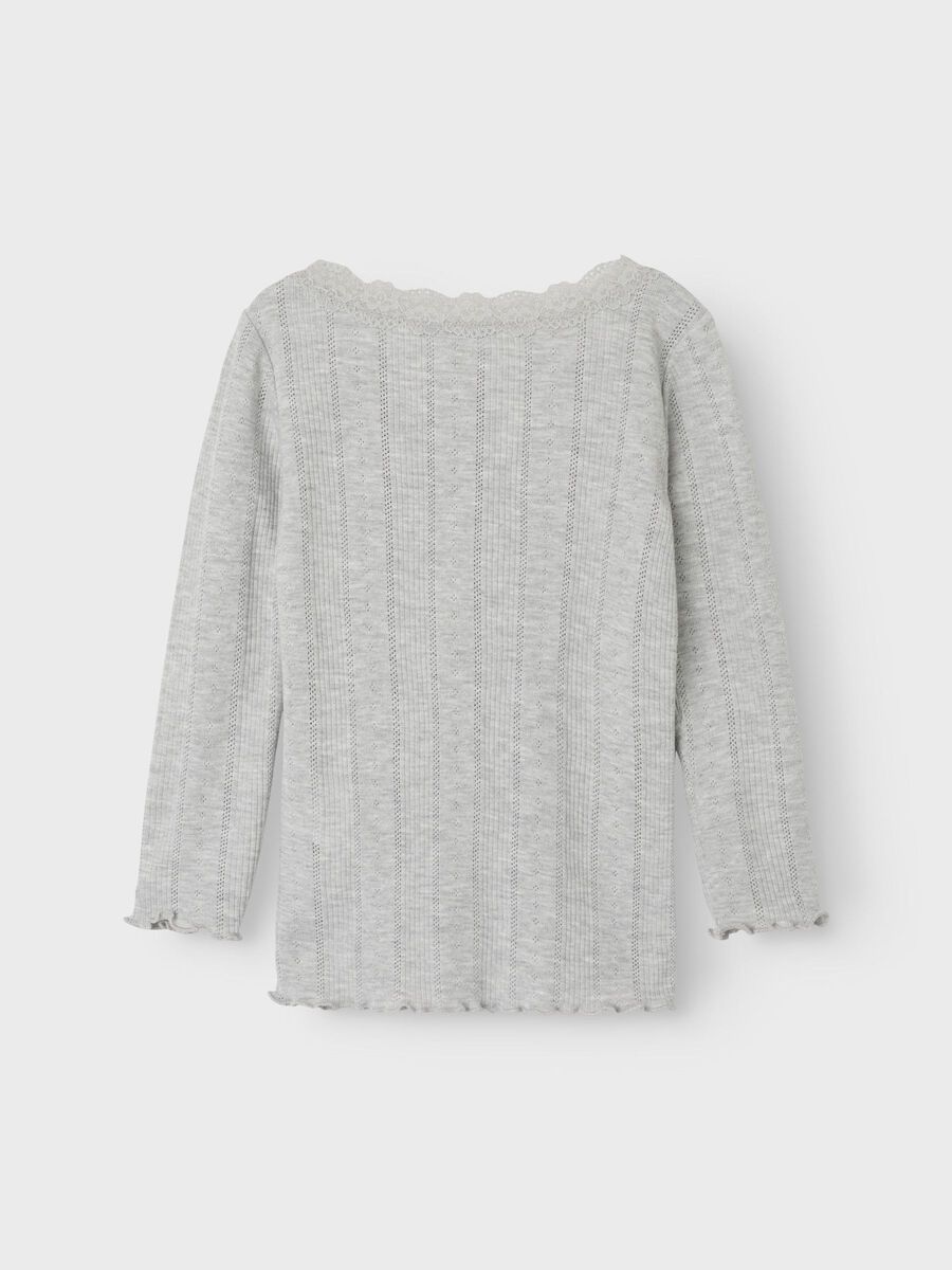 name it SLIM FIT LONG SLEEVED TOP, Grey Melange, highres - 13239778_GreyMelange_002.jpg