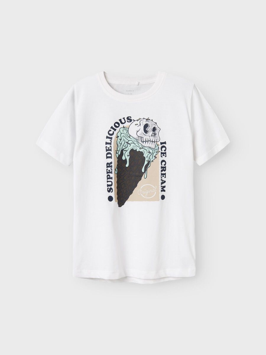 name it BIO-BAUMWOLL T-SHIRT, Bright White, highres - 13242809_BrightWhite_1183953_003.jpg