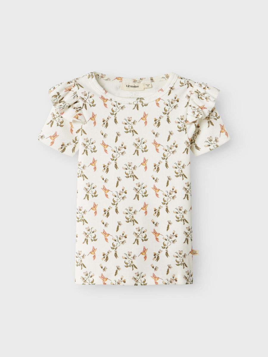 name it SLIM FIT T-SHIRT, Coconut Milk, highres - 13243395_CoconutMilk_1187264_003.jpg