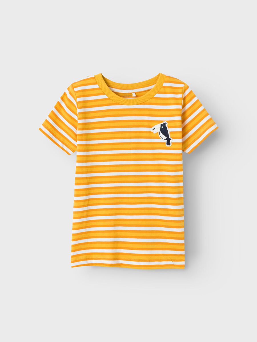 Name it STRIPED T-SHIRT, Spicy Mustard, highres - 13213259_SpicyMustard_003.jpg