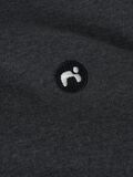Product image thumbnail - REGULAR FIT HOODIE, Dark Grey Melange | 3