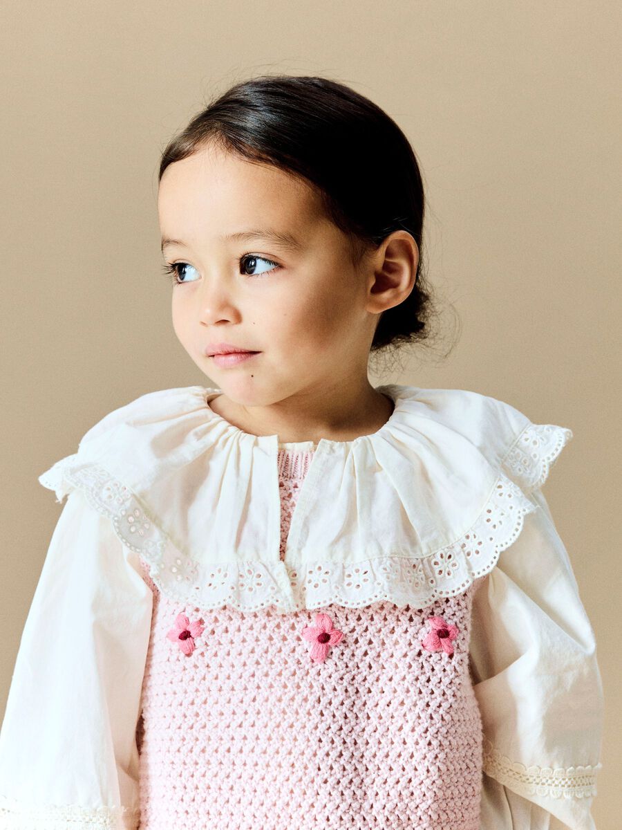Product carousel image - ORGANIC COTTON VEST, Lotus | 1