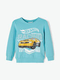 Name it HOT WHEELS SWEAT-SHIRT, Aqua, highres - 13189167_Aqua_003.jpg