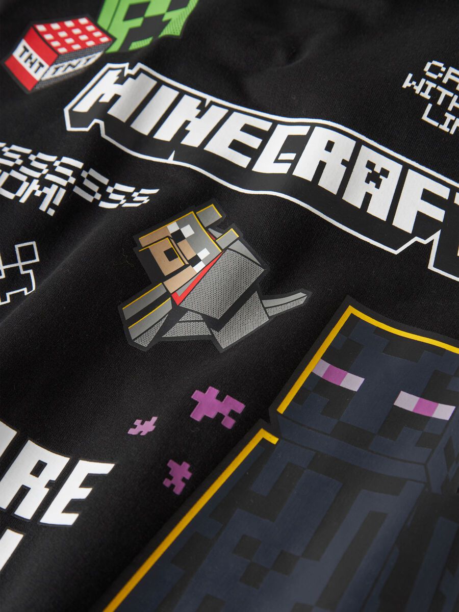 Carousel image - MINECRAFT BLUZA Z KAPTUREM, Black | 4