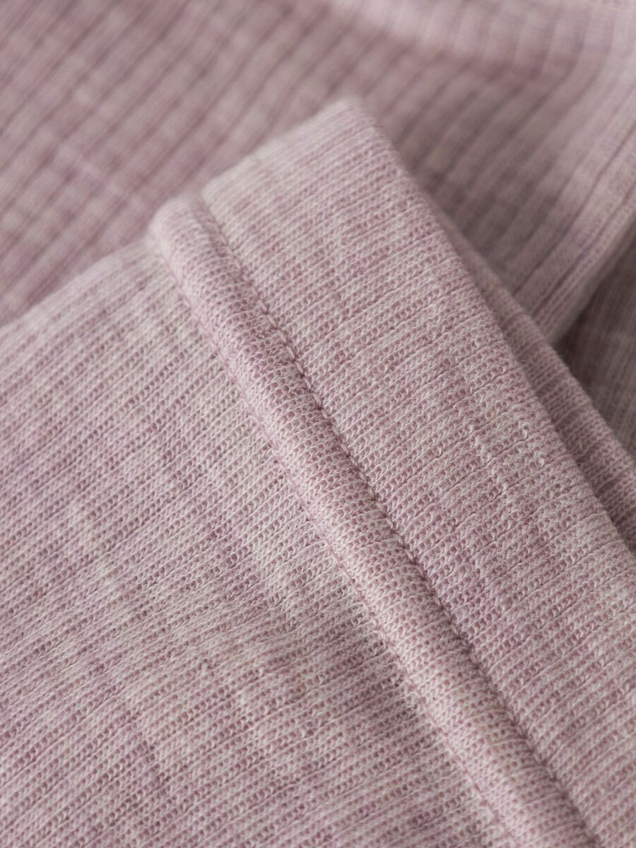 Carousel image 4 MERINO WOOL LEGGINGS, Violet Ice
