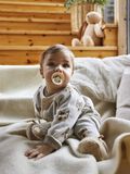 Name it ORGANIC COTTON KNITTED CARDIGAN, Birch, highres - 13234266_Birch_007.jpg