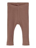 name it BASIS- RIBSTRIKKET LEGGINGS, Cognac, highres - 13198040_Cognac_925445_001.jpg