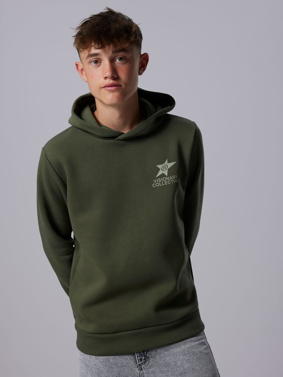 name it REGULAR FIT HOODIE, Deep Depths, highres - 13256067_DeepDepths_1267687_007.jpg