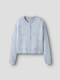 Product image thumbnail - KNITTED CARDIGAN, Subdued Blue | 1