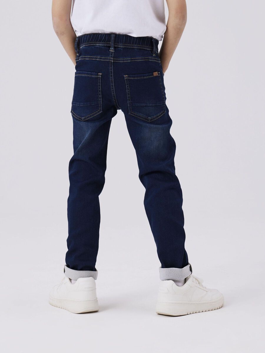 name it SLIM FIT SWEAT JEANS, Denim Blue, highres - 13185212_DenimBlue_008.jpg