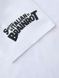Product image thumbnail - ITALIAN BRAINROT -TEEMAINEN T-PAITA, Bright White | 4