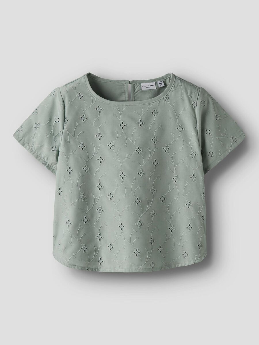 name it Z KRÓTKIM RĘKAWEM T-SHIRT, Aqua Gray, highres - 13245561_AquaGray_003.jpg