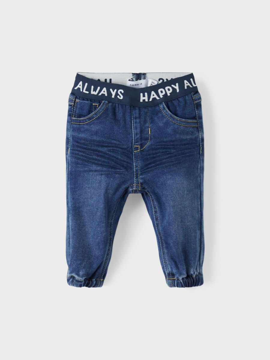 POWER STRETCH BAGGY FIT JEANS - Baby Boys' | Blue | NAME IT® France