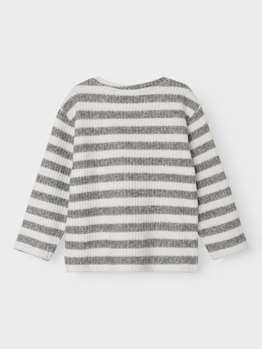 name it REGULAR FIT LONG SLEEVED TOP, Grey Melange, highres - 13239737_GreyMelange_002.jpg