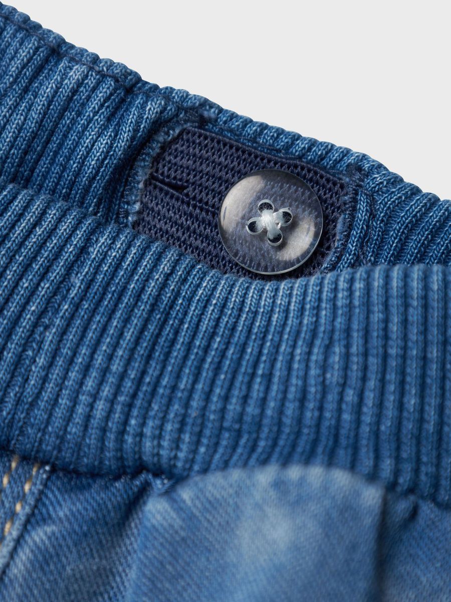 name it BAGGY FIT DENIM SHORTS, Medium Blue Denim, highres - 13240200_MediumBlueDenim_005.jpg
