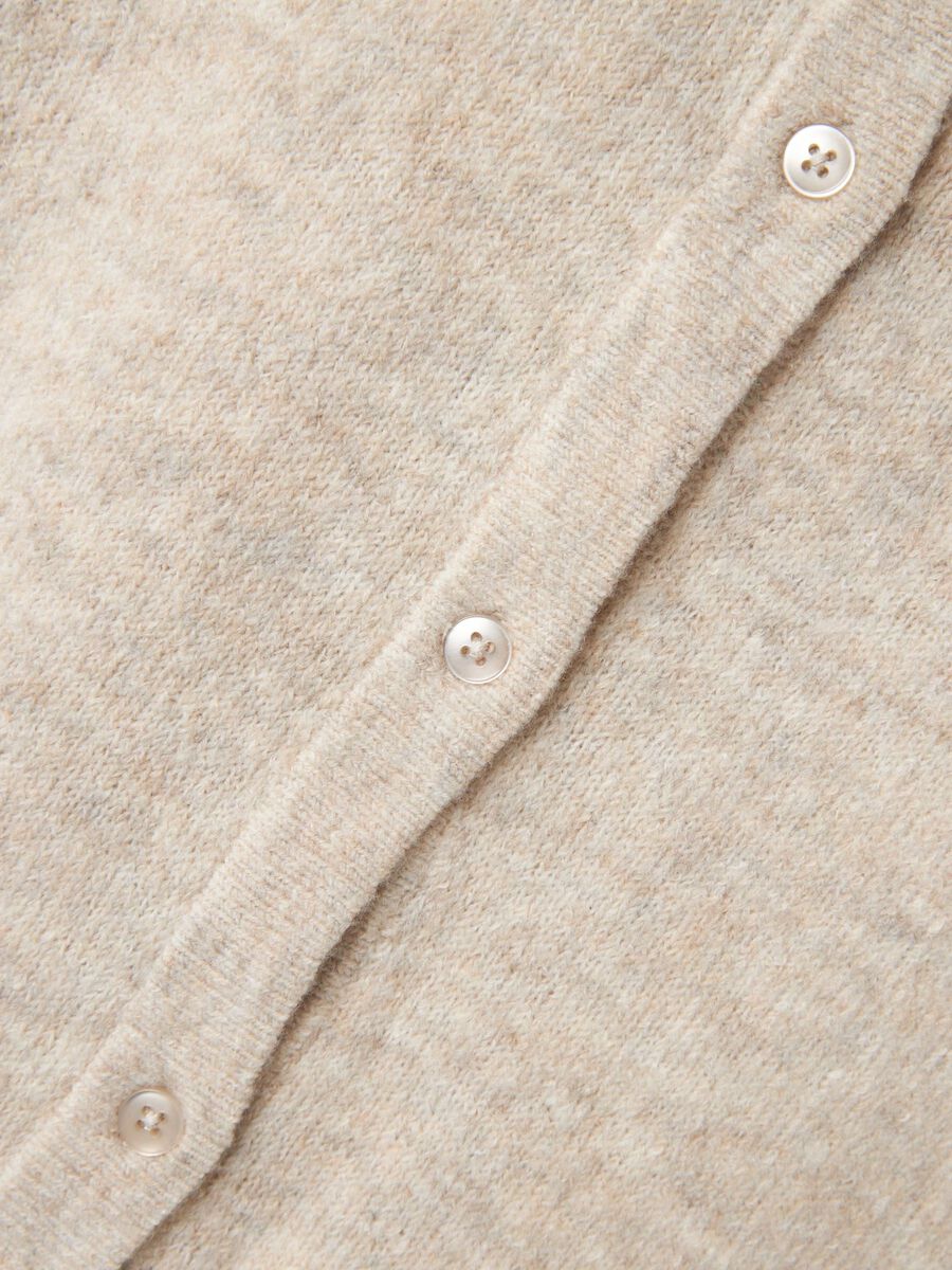name it LONG SLEEVED KNITTED CARDIGAN, Peyote, highres - 13235060_Peyote_1161761_005.jpg