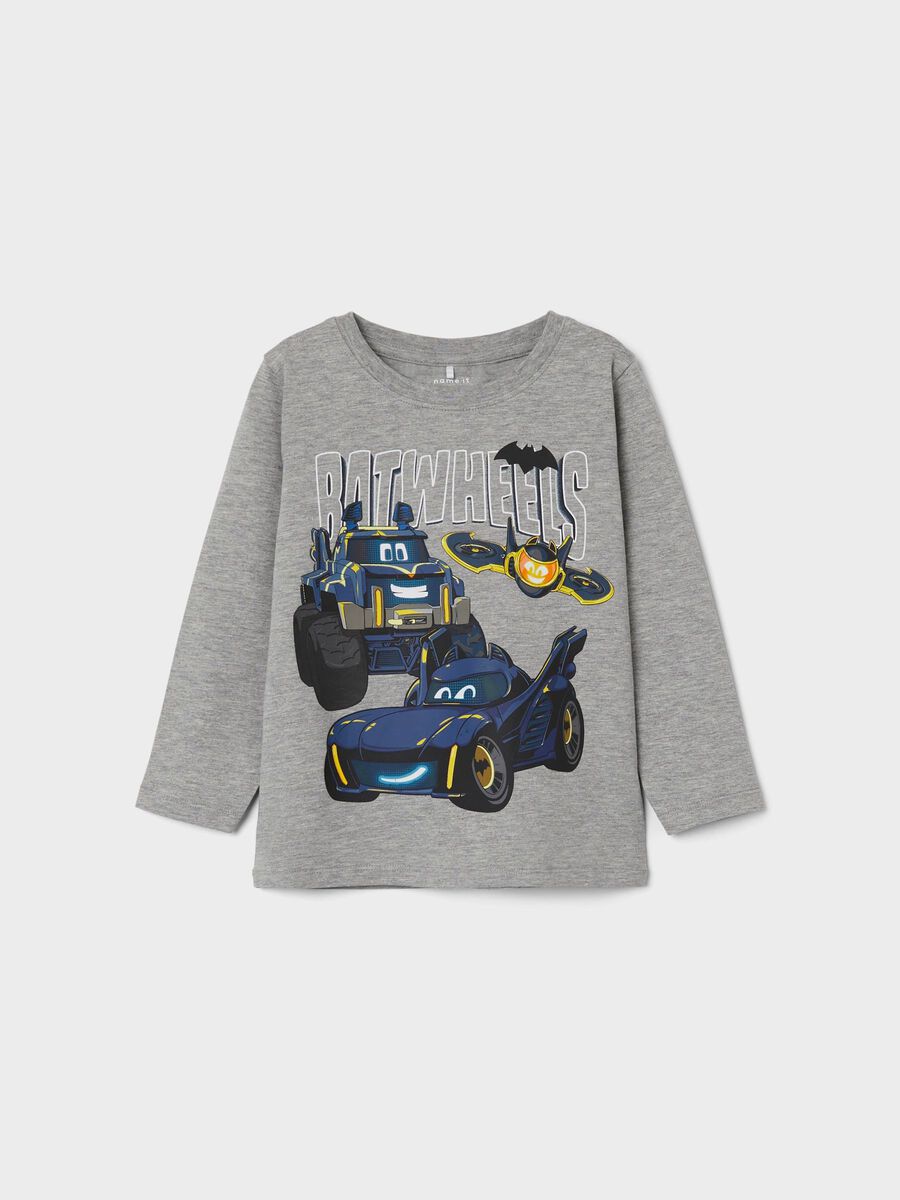 name it BATWHEELS LONG SLEEVED TOP, Grey Melange, highres - 13225930_GreyMelange_003.jpg