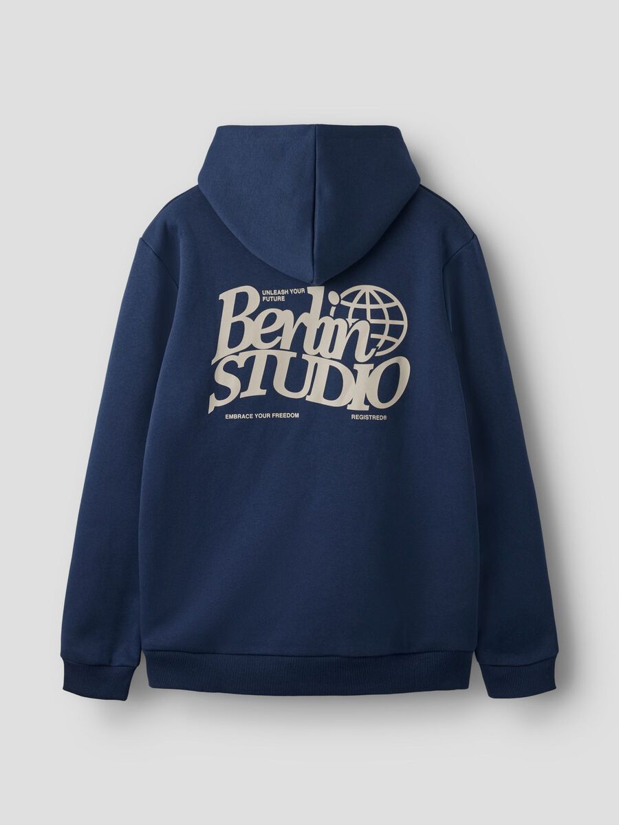 Product carousel image 2 LOOSE FIT HOODIE, Navy Blazer