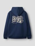 Product image thumbnail 2 LOOSE FIT HOODIE, Navy Blazer