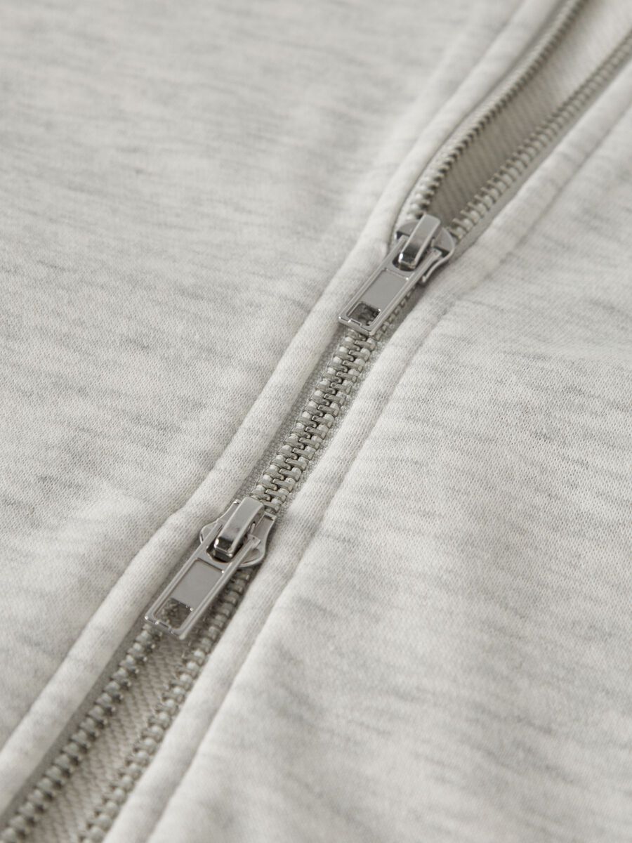 Product carousel image 2 HOODED CARDIGAN, Light Grey Melange