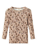 Name it SLIM FIT LONG SLEEVED TOP, Almondine, highres - 13207894_Almondine_001.jpg