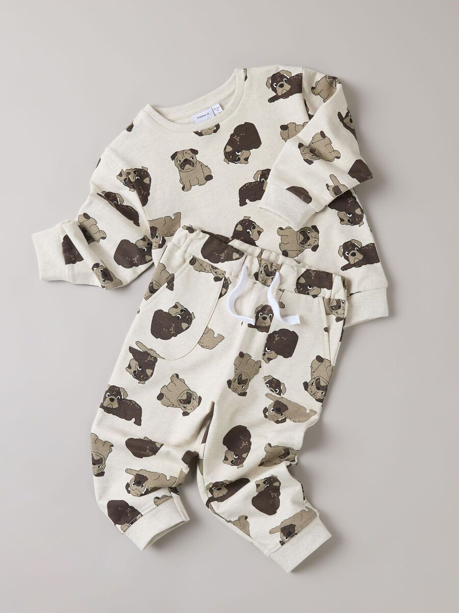 name it REGULAR FIT SWEATPANTS, Peyote Melange, highres - 13236348_PeyoteMelange_008.jpg