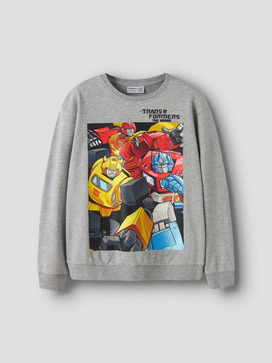 Product carousel image - TRANSFORMERS SWEATSHIRT, Grey Melange | 1