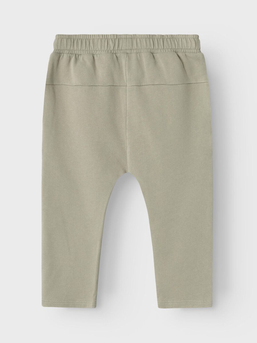 Carousel image - ORGANIC COTTON SWEATPANTS, Moss Gray | 2