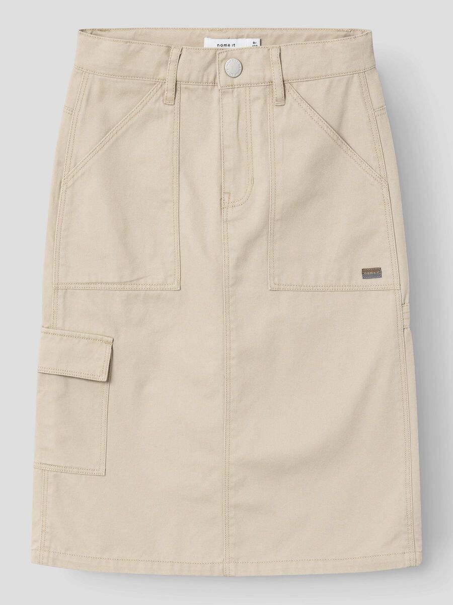 name it LONG TWILL SKIRT, Pure Cashmere, highres - 13230566_PureCashmere_003.jpg