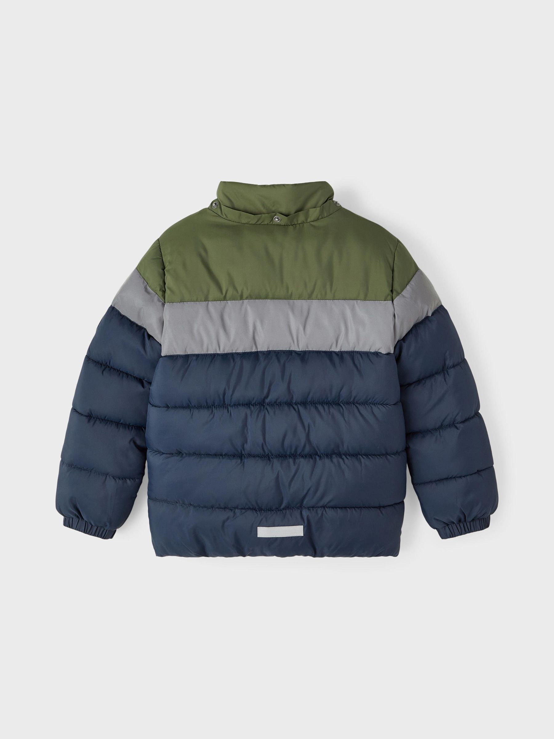 Reflective puffer store jacket boys