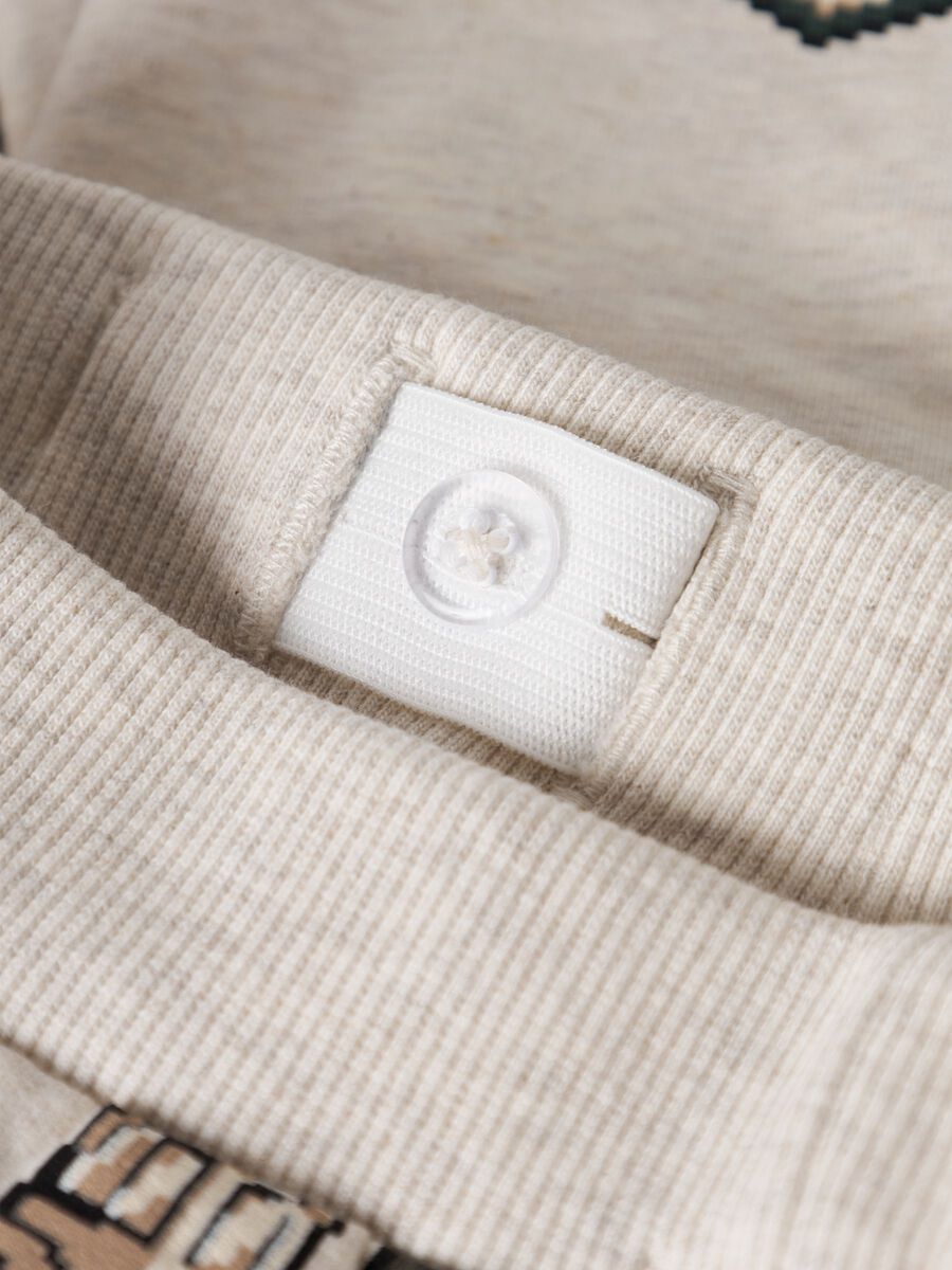 Carousel image 3 REGULAR FIT SWEATPANTS, Peyote Melange