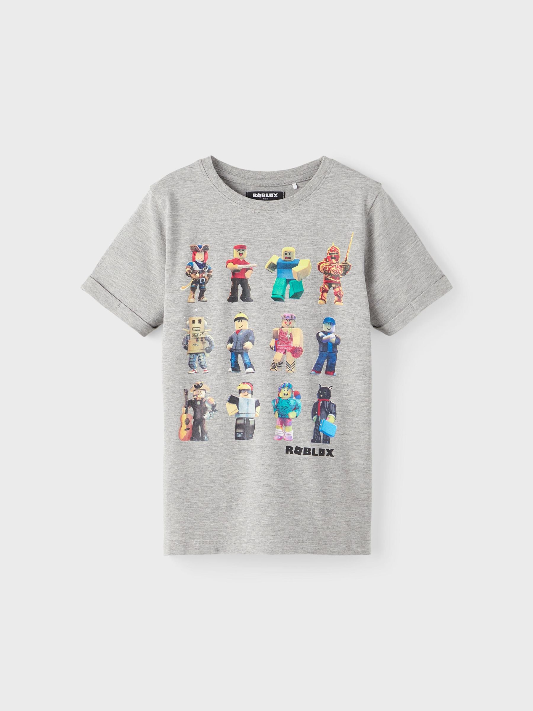 ROBLOX T-SHIRT (Grey) from name it kids 