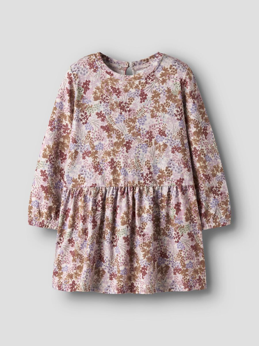 Product carousel image - LONG SLEEVED DRESS, Pumice Stone | 2