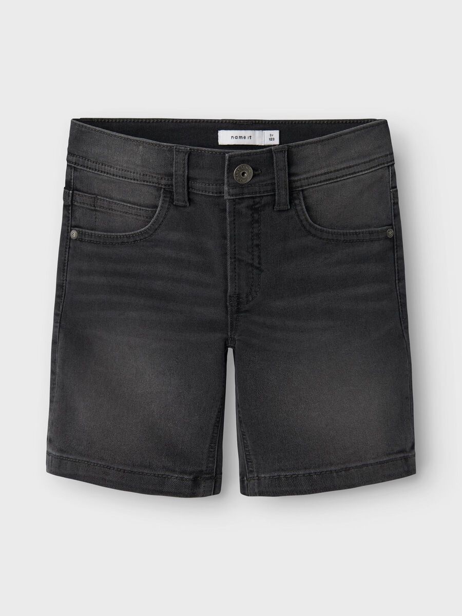 name it SLIM FIT JEANSSHORTS, Dark Grey Denim, highres - 13238091_DarkGreyDenim_003.jpg