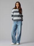 Product image thumbnail - &Agrave; MANCHES LONGUES PULL EN MAILLE, Dark Grey Melange | 3