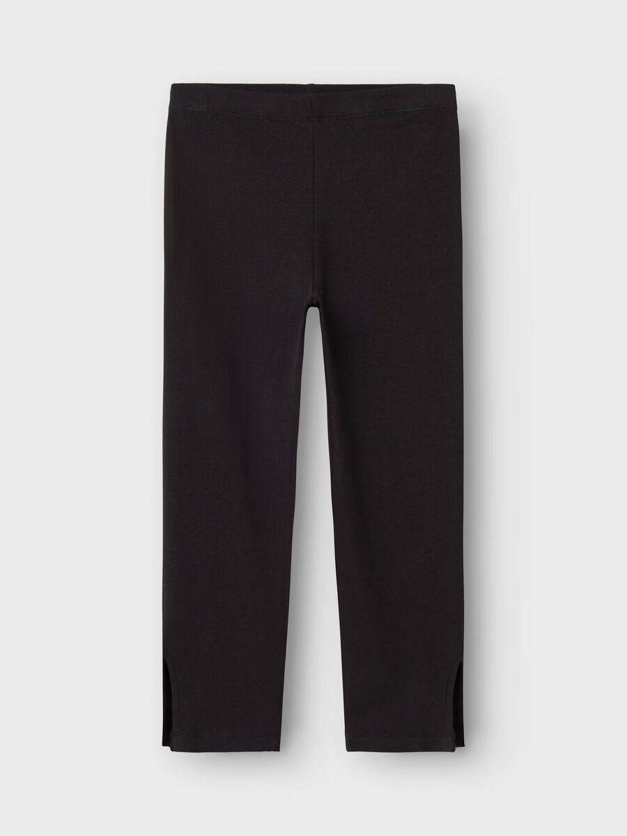 name it BIO-BAUMWOLL LEGGINGS, Black, highres - 13244352_Black_003.jpg