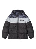 Name it REFLECTIVE PANEL PUFFER JACKET, Black, highres - 13178657_Black_001.jpg