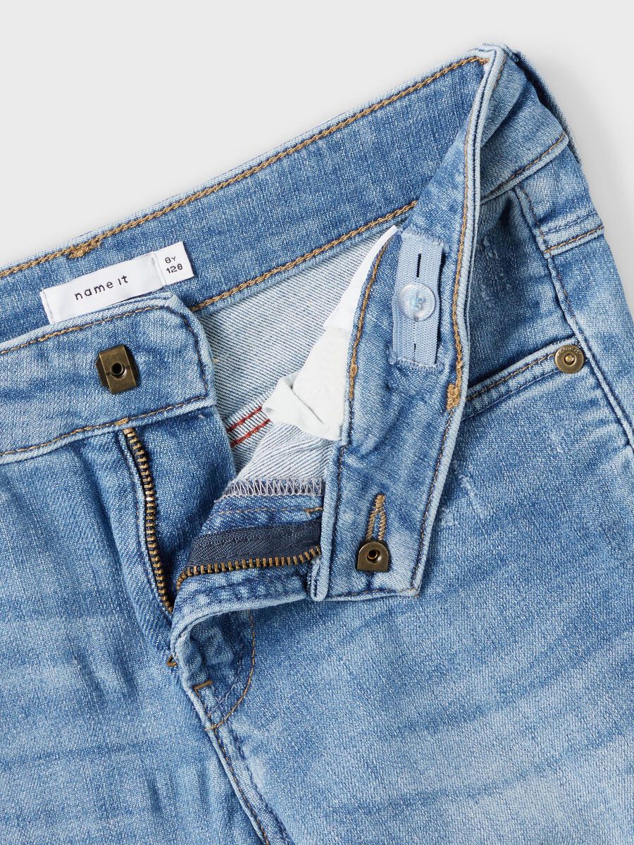 Carousel image - BAGGY FIT JEANS, Light Blue Denim | 6