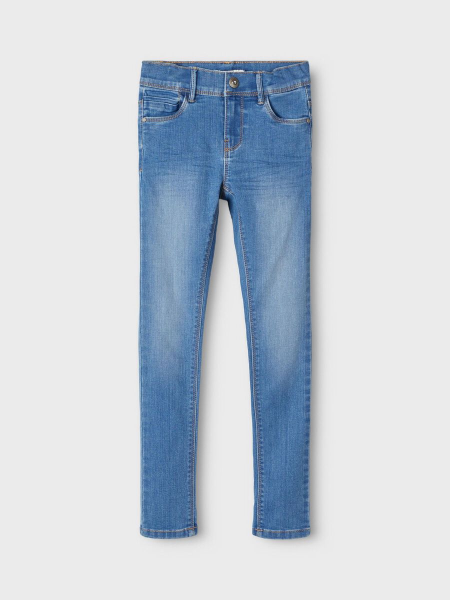 Name It Blue Mid Wash Jeggings